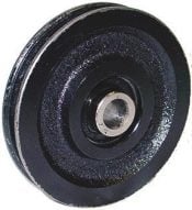 Precision garage door pulley