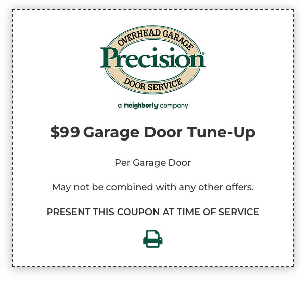 Garage Door Coupons & Discounts Precision Garage Door